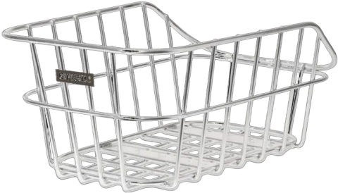 Basil Hinterradkorb Cento Aluminium, weitmaschig Silber Modell 2026