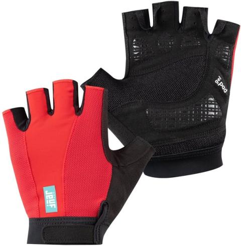 Jeuf Essential Solid Kurzfinger Handschuhe Schwarz Modell 2026