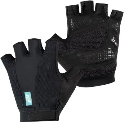 Jeuf Essential Solid Kurzfinger Handschuhe Schwarz Modell 2026