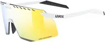 Uvex Pace Stage CV White Matt - Mirror Yellow Weiß Modell 2027
