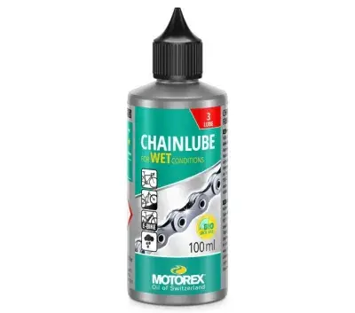 Motorex Chainlube for Wet Conditions Kettenöl - 100 ml Grau Modell 2026