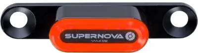 Supernova TL3 Mini Rücklicht Gepäckträgermontage - 12V Schwarz Modell 2026