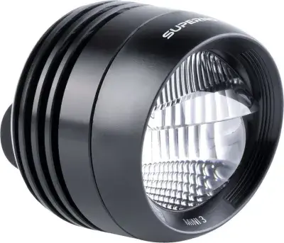 Supernova Mini 3 E-25 Scheinwerfer- StVZO Schwarz Modell 2026