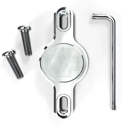 Muc-Off Secure Tag Holder V2 Silber Modell 2024