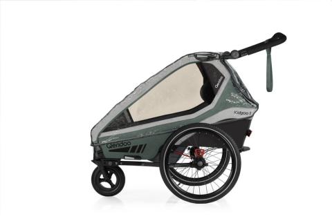 Qeridoo Regenschutz Kidgoo 1 / Kidgoo 1 Sport Transparent Modell 2025