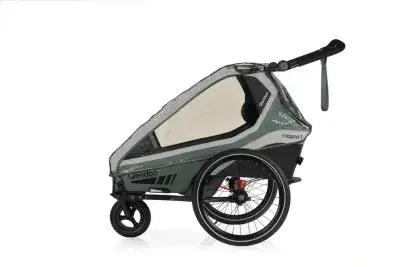 Qeridoo Regenschutz Kidgoo 1 / Kidgoo 1 Sport Transparent Modell 2025