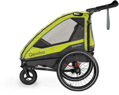 Qeridoo Regenschutz QUPA 2 / Sportrex 2 Transparent Modell 2025
