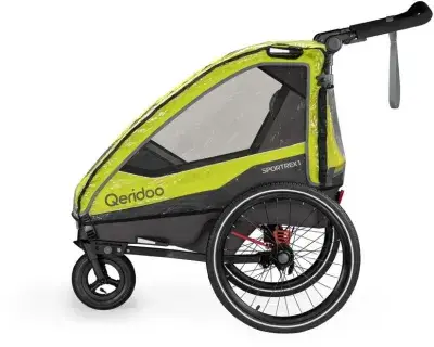Qeridoo Regenschutz QUPA 1 / Sportrex 1 Transparent Modell 2025