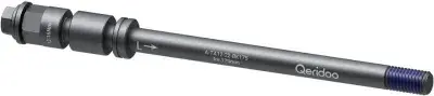 Qeridoo Steckachsadapter M12x1,75 Schwarz Modell 2025