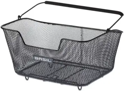Basil Hinterradkorb Base M Stahl, engmaschig Schwarz Modell 2026