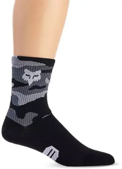 Fox 6"" Ranger Socken Schwarz Modell 2026