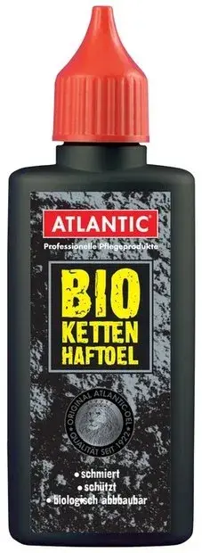 Atlantic Bio Kettenöl, Tropfflasche - 50ml Schwarz Modell 2025