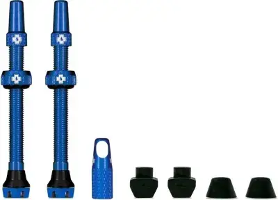Muc-Off Tubeless Valve Kit V2 Universal for MTB & Road Blau Modell 2026