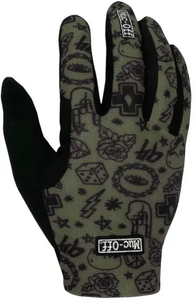 Muc-Off Summer Lightweigt Mesh Rider Gloves Langfinger Handschuhe Grün Modell 2026