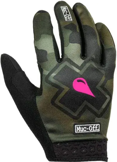 Muc-Off MTB Gloves Langfinger Handschuhe Grau Modell Aktion