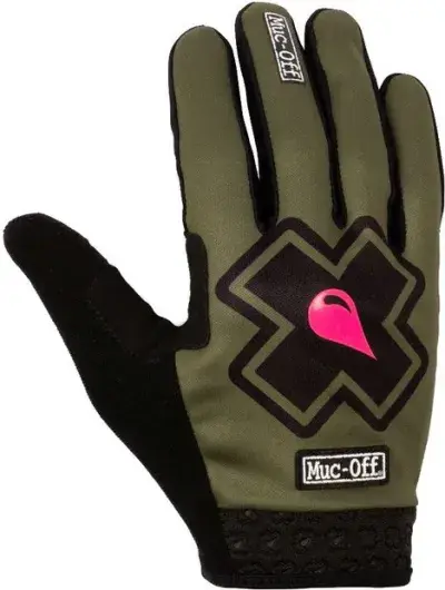 Muc-Off MTB Gloves Langfinger Handschuhe Grün Modell Aktion