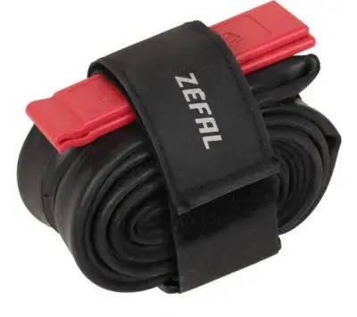 Zefal Schlauchhalter Tube Strap mit Reifenheber Schwarz Modell 2026