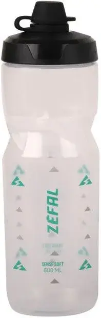 Zefal Trinkflasche Sense Soft - 800 ml No-Mud Transparent Modell 2026