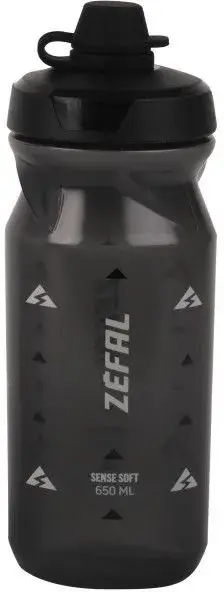 Zefal Trinkflasche Sense Soft - 650 ml No-Mud Schwarz Modell 2026
