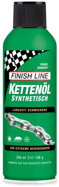 Finish Line Cross Country Ketten Öl Spray - 246ml Grün Modell 2026