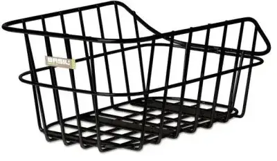 Basil Hinterradkorb Cento Aluminium, weitmaschig Schwarz Modell 2026