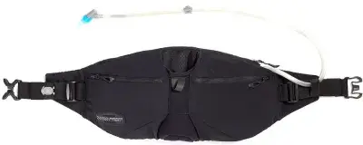 Bontrager Rapid Pack Hydration Hüfttasche mit Trinkblase Schwarz Modell Aktion