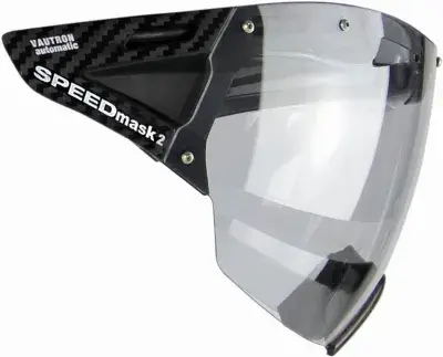 Casco SPEEDmask 2 Vautron schwarz Visier Grau Modell 2027