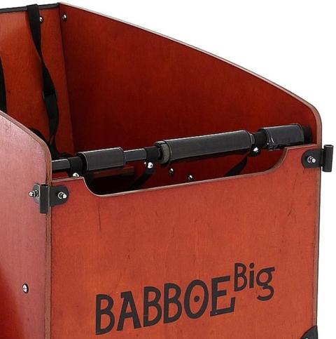 Babboe Schaumrollen-Set für Big/Big-E - 3 Stück Schwarz Modell 2026
