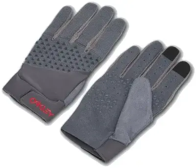 Oakley Drop In MTB Langfinger Handschuhe Grau Modell Aktion