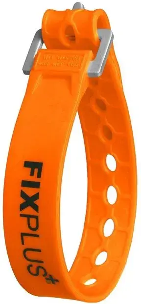 FIXPLUS Strap Gummizurrband, 2 Stück Orange Modell Aktion