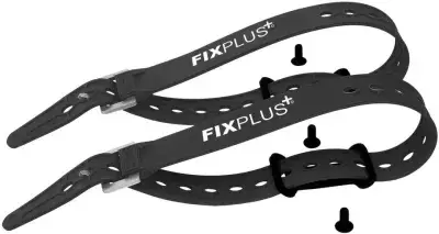 FIXPLUS Sachen Festmacher, 2 Stück Schwarz Modell Aktion