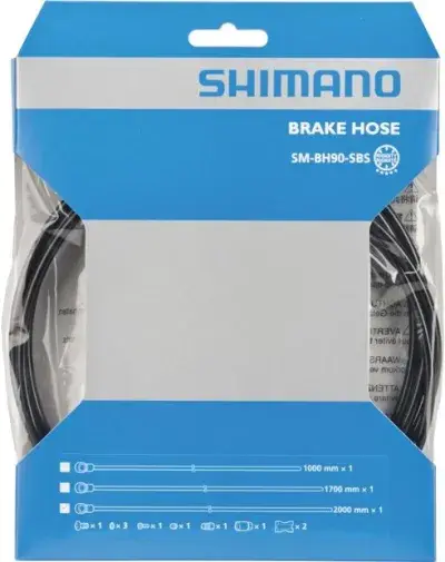 Shimano Bremsleitung SM-BH90-SBS, ZEE - 2000mm Schwarz Modell 2027