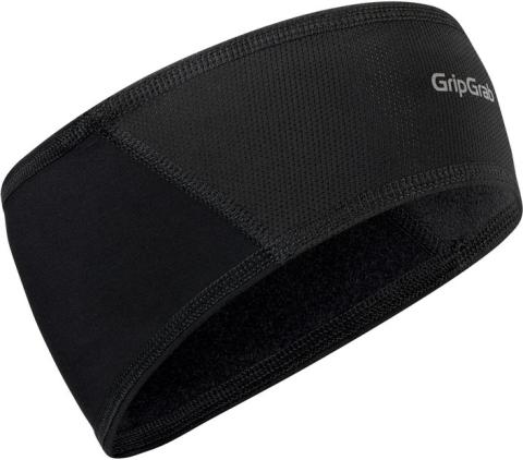 GRIPGRAB Thermo winddichtes Winter-Stirnband Schwarz Modell 2026