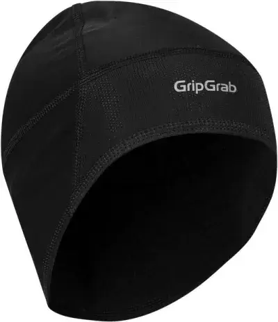 GRIPGRAB Thermo winddichte Winter-Unterhelmmütze Schwarz Modell 2026