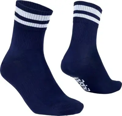 GRIPGRAB Original Stripes Crew Sommer Socken Blau Modell 2024