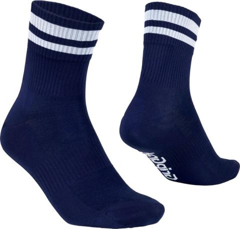 GRIPGRAB Original Stripes Crew Sommer Socken Blau Modell 2024