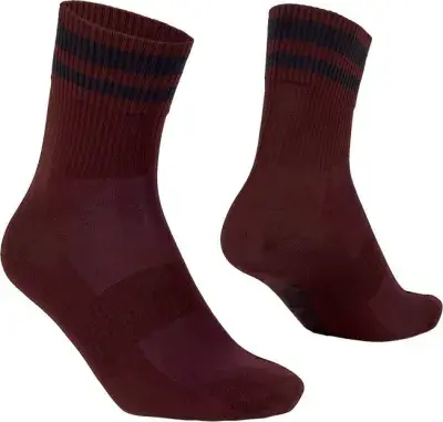 GRIPGRAB Original Stripes Crew Sommer Socken Rot Modell 2024