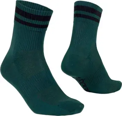 GRIPGRAB Original Stripes Crew Sommer Socken Grün Modell 2024