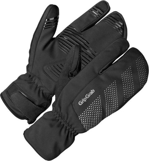 GRIPGRAB Ride winddichte Tiefwinter-Lobster-Langfingerhandschuhe Schwarz Modell 2026