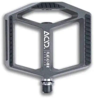 Cube ACID Pedale FLAT A2-IB Hybrid R Grau Modell 2026
