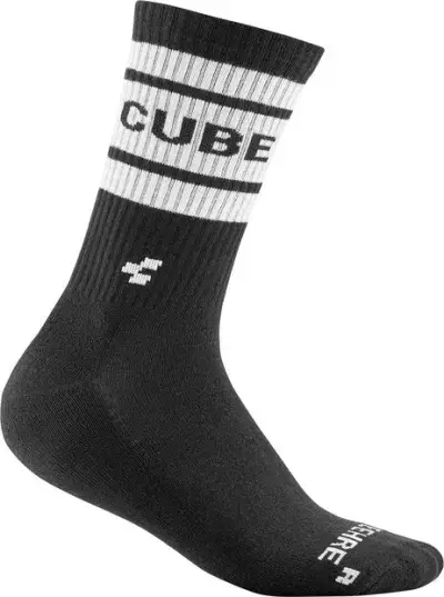 Cube High-Cut After-Race Socken Schwarz Modell 2027