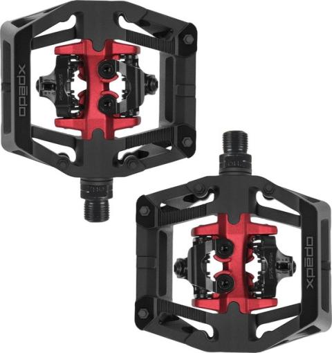 Xpedo Clipless GFX Neo Pedale Rot Modell 2025