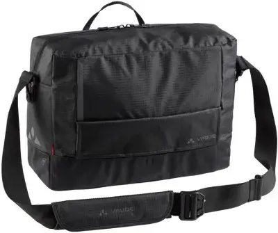 Vaude Cyclist Messenger Waxed L Schwarz Modell Aktion