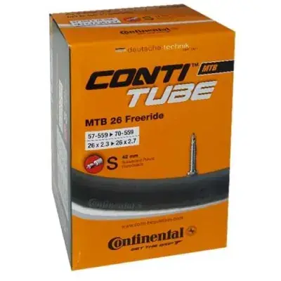 Continental MTB 26 Freeride SV Schlauch - 42 mm Schwarz Modell 2027