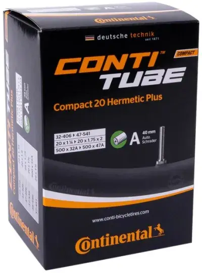 Continental Hermetic 20 AV Schlauch - 34 mm Schwarz Modell 2027