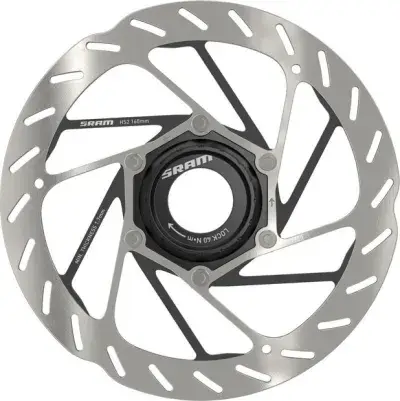 SRAM Bremsscheibe HS2 220mm, Centerlock Silber Modell 2024