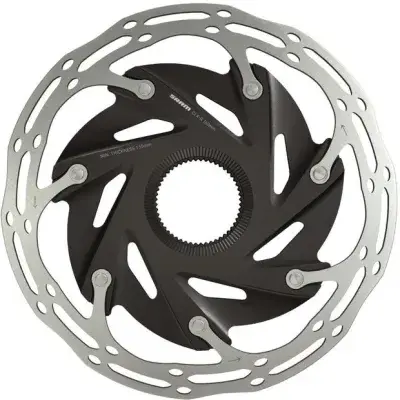 SRAM Bremsscheibe Centerline X Rounded 140mm, zweiteilig, CL Schwarz Modell 2024