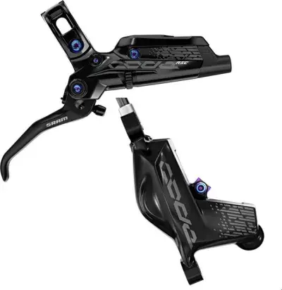 SRAM Code RSC 4-Kolben Scheibenbremse - hinten Schwarz Modell 2024