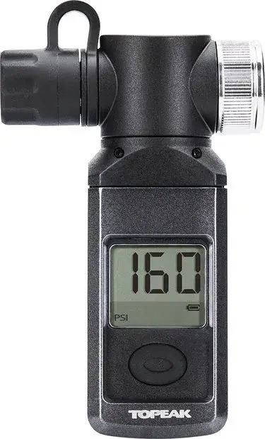 Topeak Shuttle Gauge Digital Manometer/Druckluftprüfer Schwarz Modell 2026