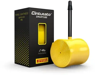 Pirelli Cinturato SmarTube Gravel Schlauch Presta - 60 mm Gelb Modell 2026